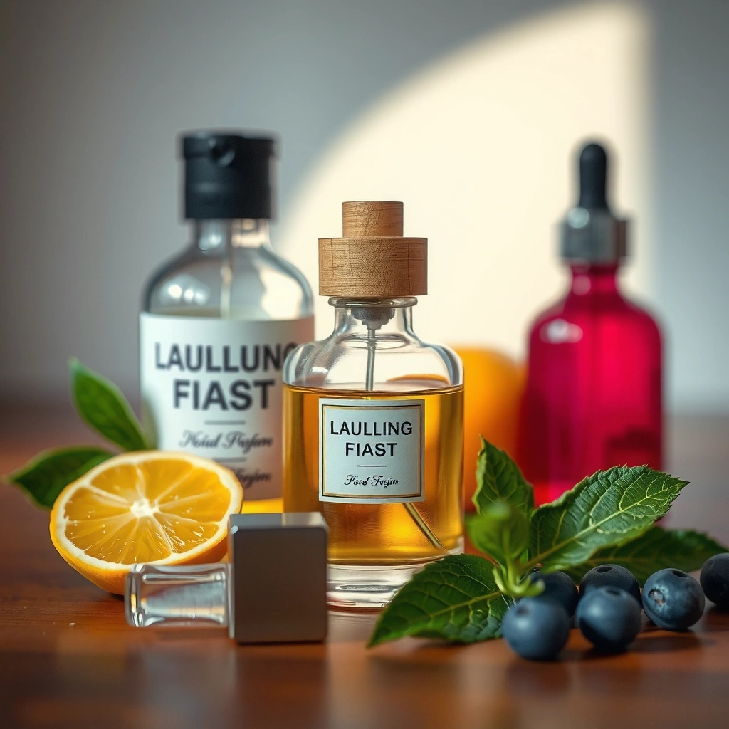 Illustration of factors that influence how long perfume lasts, including storage and ingredients.