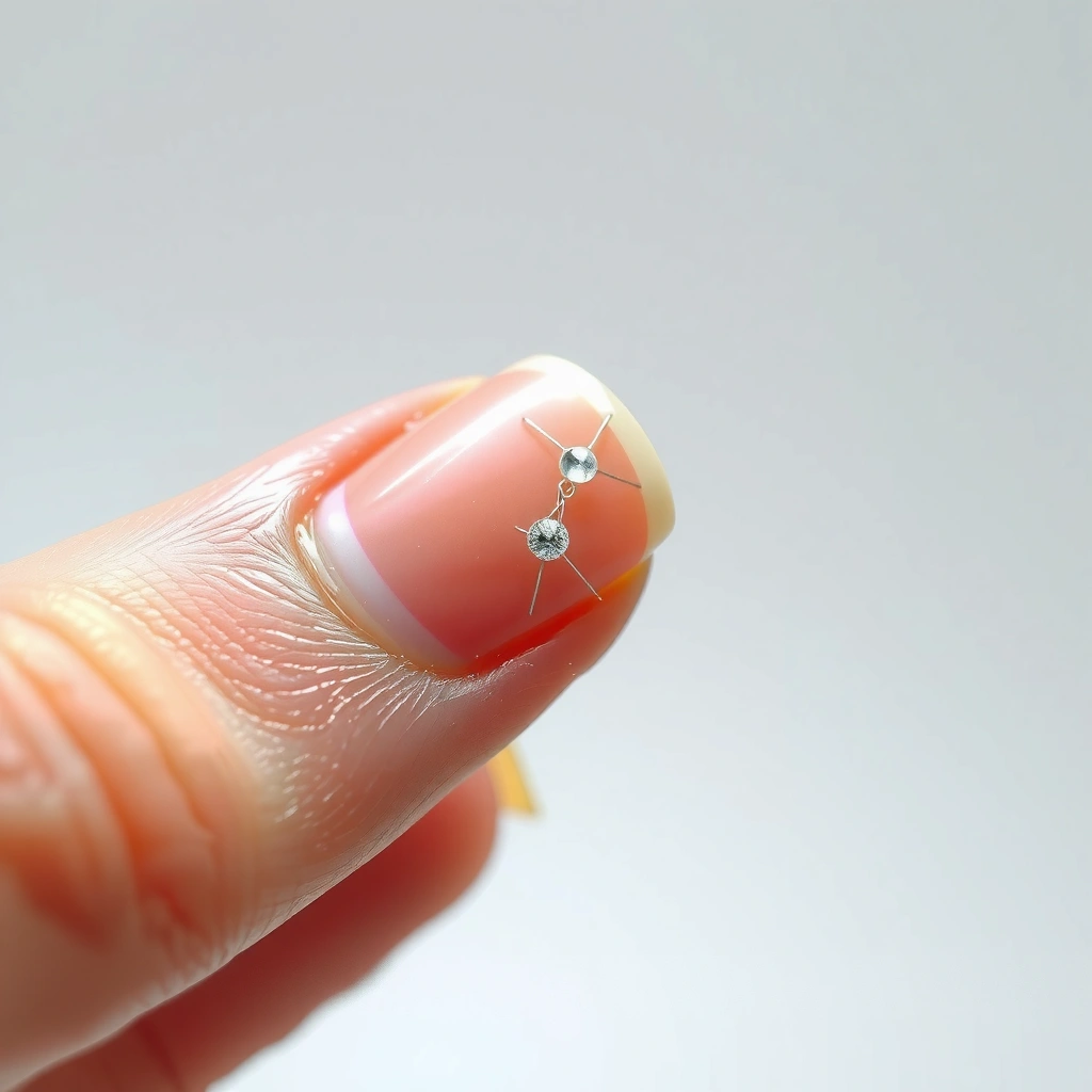 Image showing tips for improving nail care routine with water, cleaning, and polish.