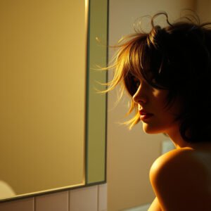Image illustrating common causes and fixes for frizzy hair, highlighting hair texture and care tips.