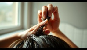 Image illustrating causes of greasy hair and effective fixes for quick oiliness