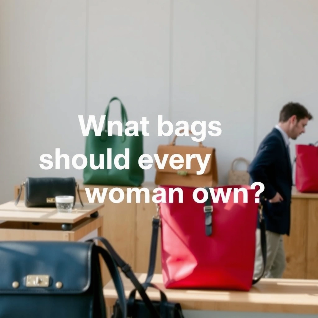 A stylish hands-free bag ideal for commuting, showcasing various designs and features for women.