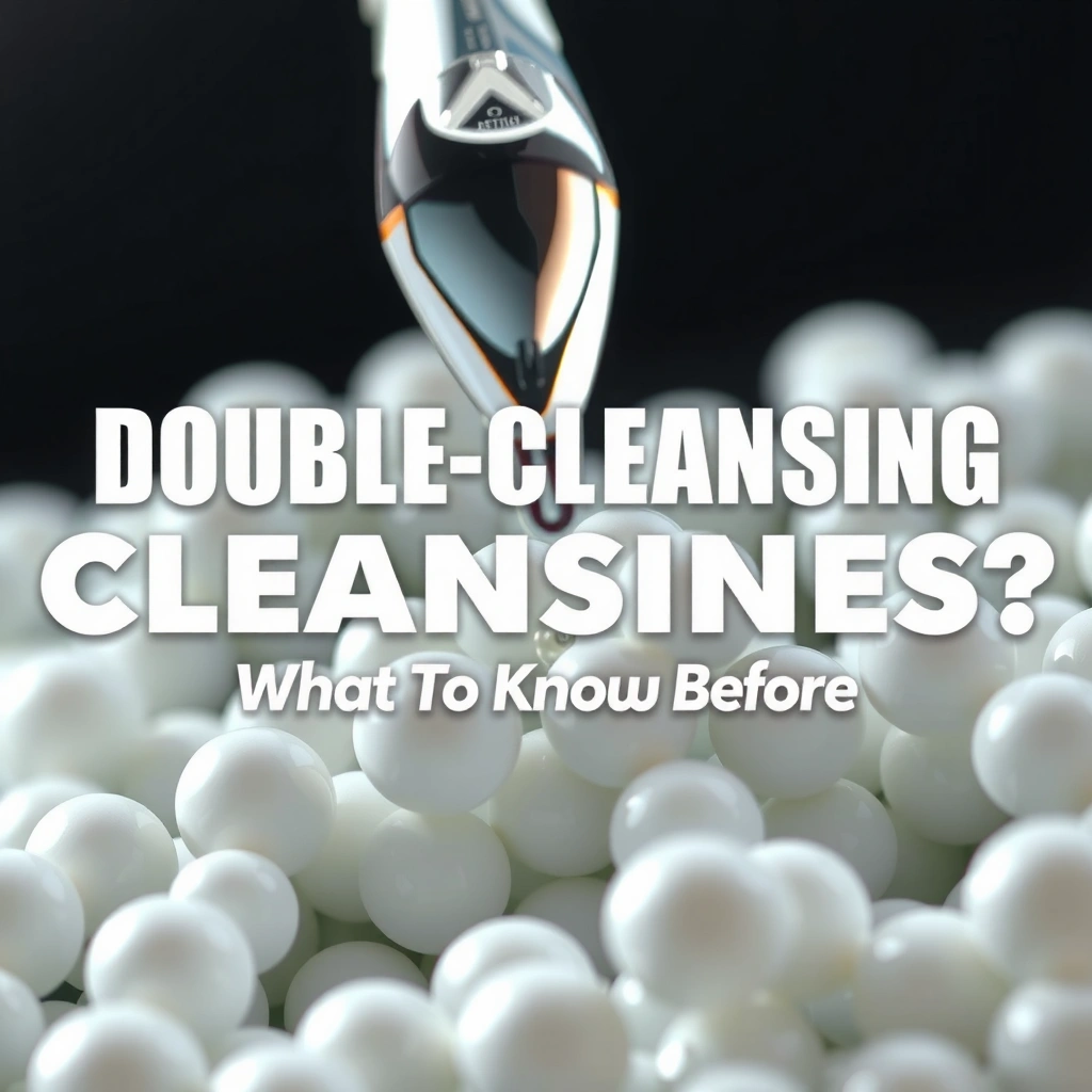 A step-by-step guide on double cleansing your face without causing irritation.