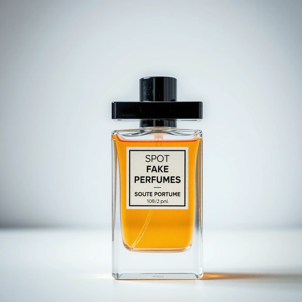 Close-up of perfume packaging showing batch codes and label details for authenticity checks