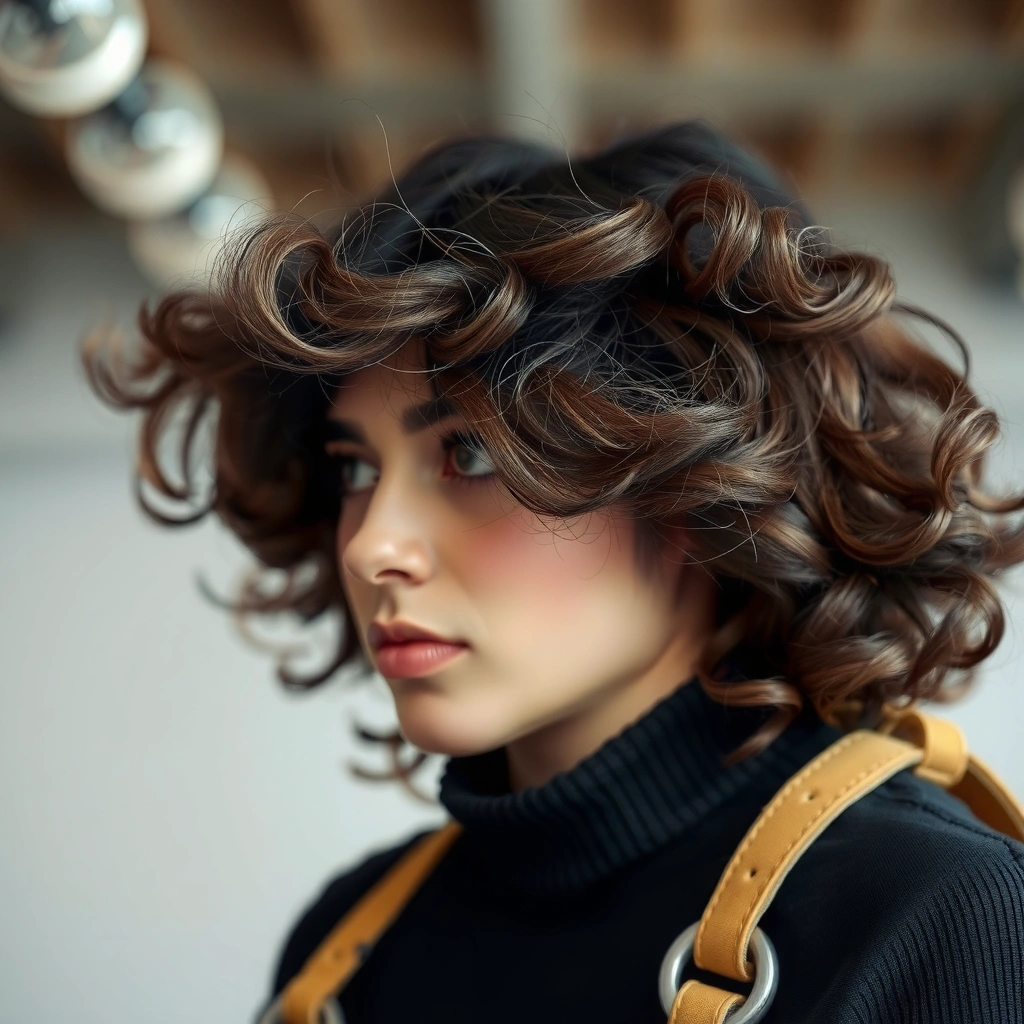 A person adjusting their hair washing routine to reduce frizz and improve hair health.