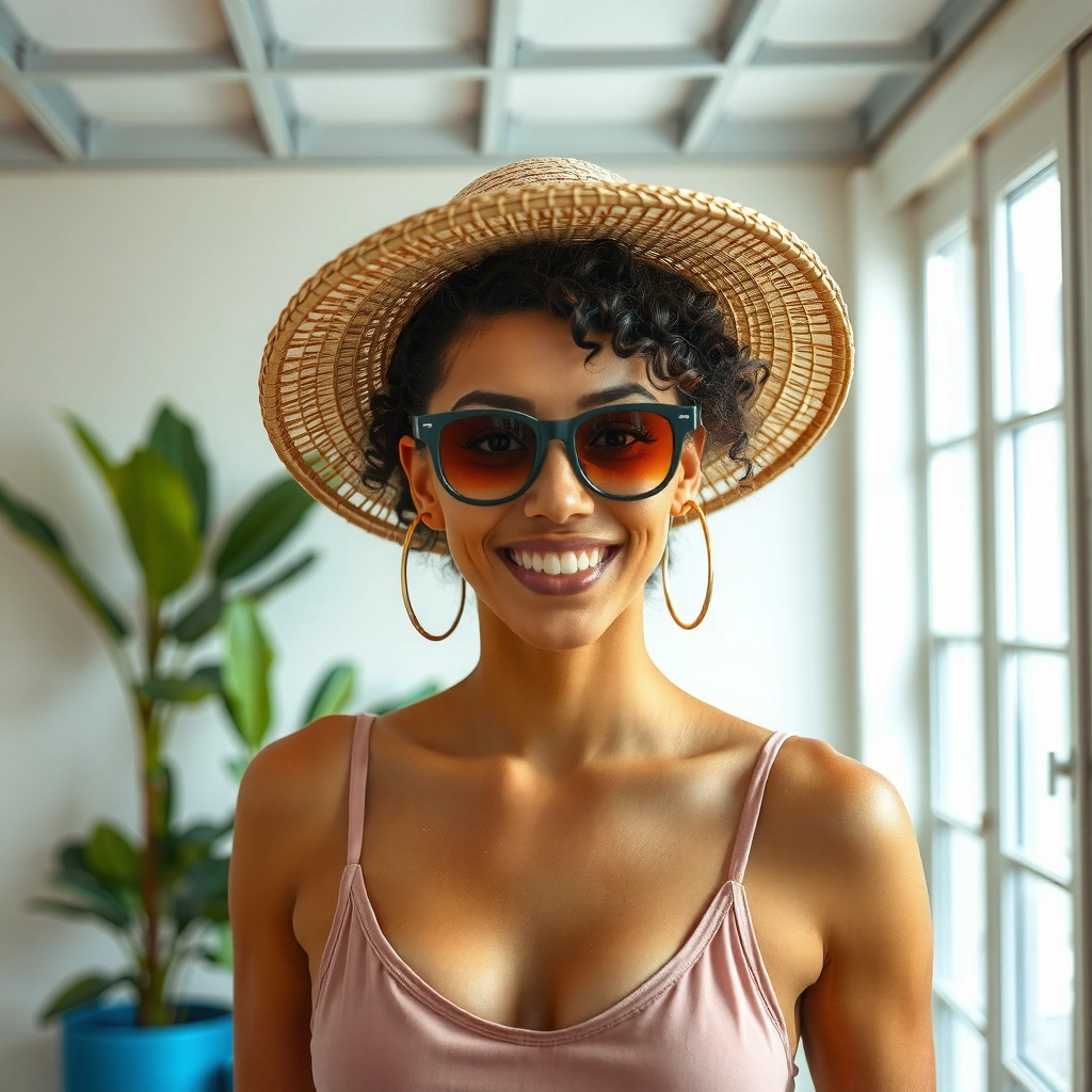 Person applying sunscreen indoors to protect against UV rays