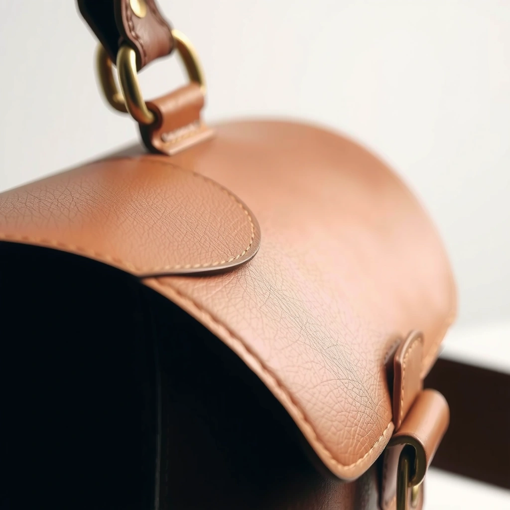 Safe triage steps for treating a cracking leather bag