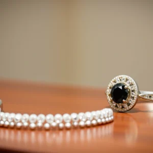 Close-up of tarnished jewelry showcasing common causes and fixes for tarnishing.