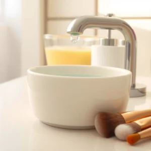 A visual guide to how often you should wash makeup brushes for optimal hygiene and performance.