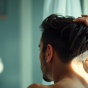 Image illustrating common causes of scalp itch and remedies for relief.