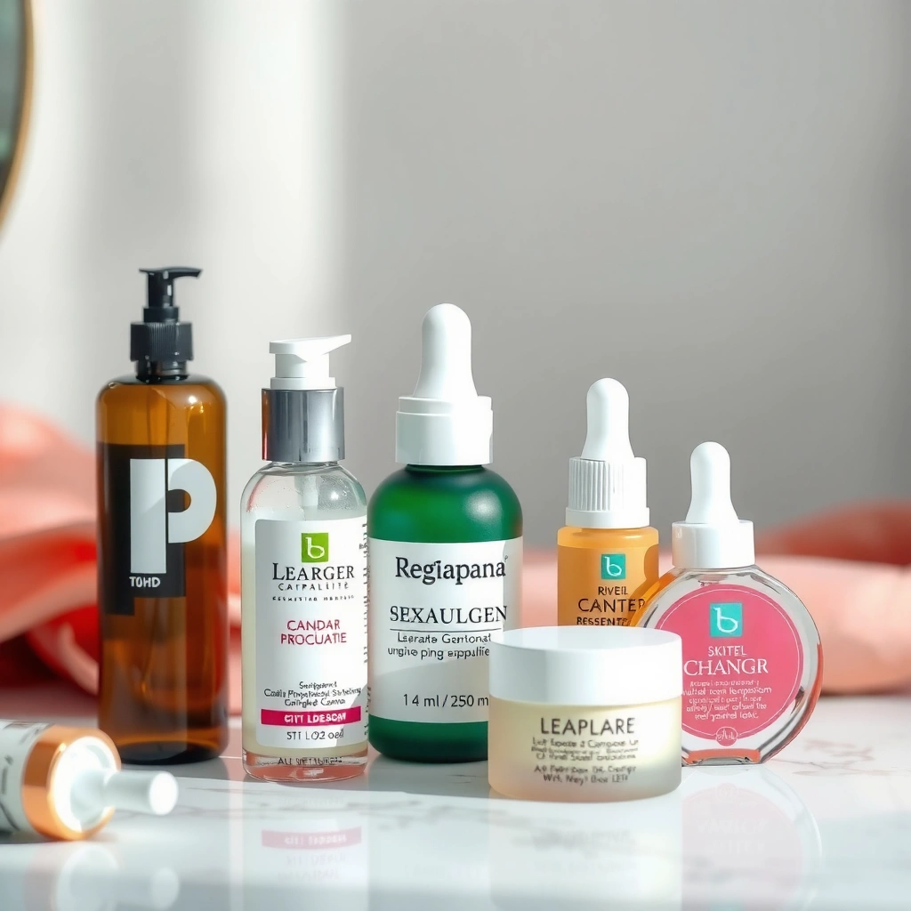 Close-up of premium skin care products highlighting key ingredients worth the investment