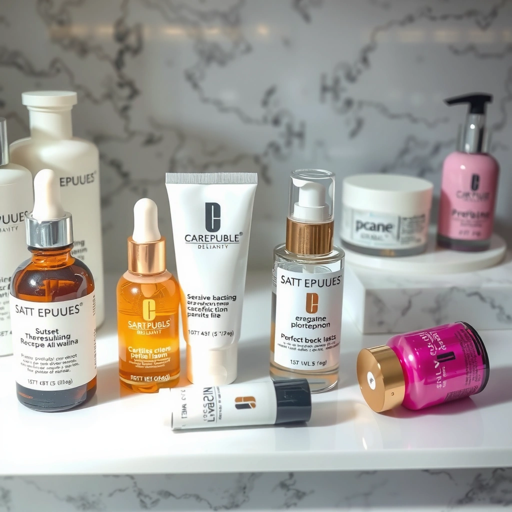 Image showing proper storage habits for skincare products to extend shelf life