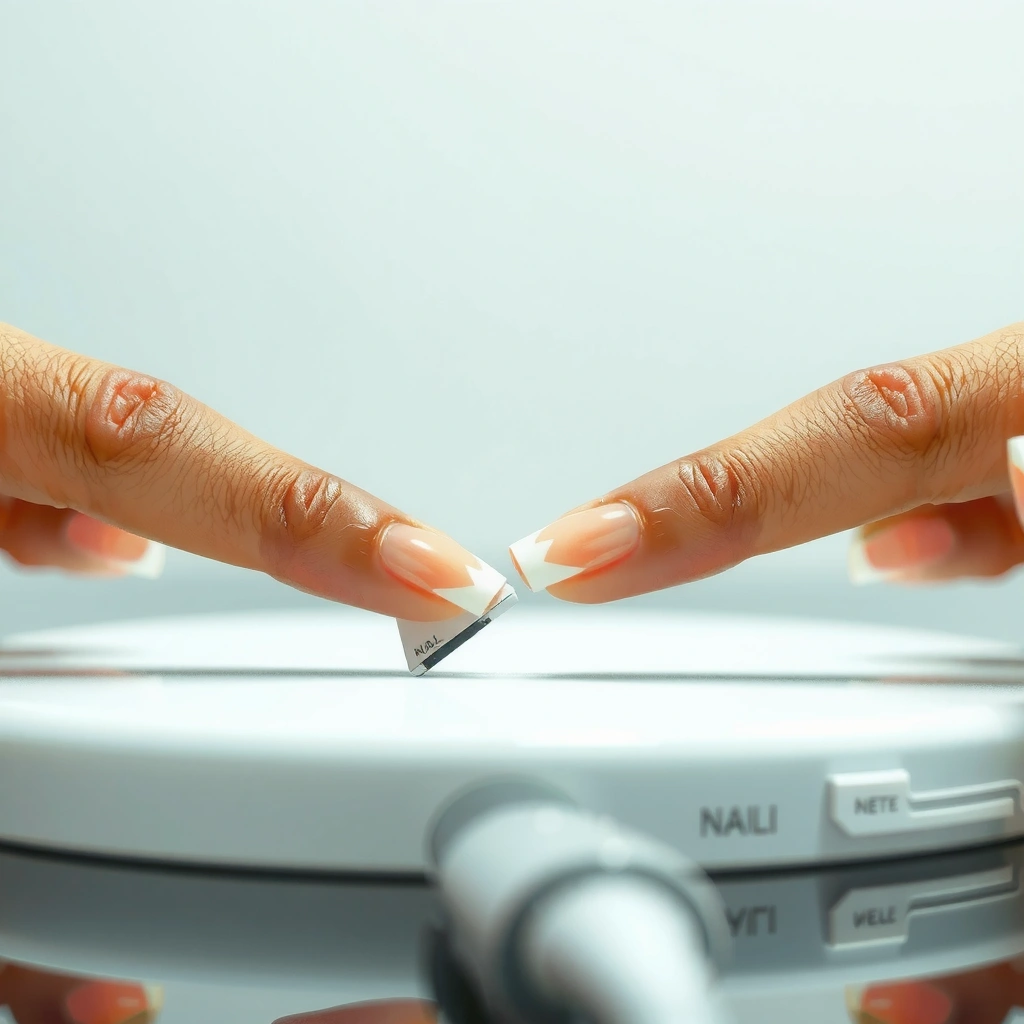 Infographic showing top causes of breaking nails and what to look for in nail health.
