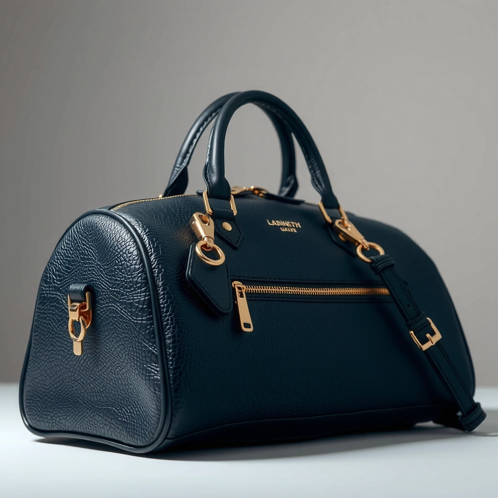 Close-up of authenticity markers inside a designer bag to spot fakes