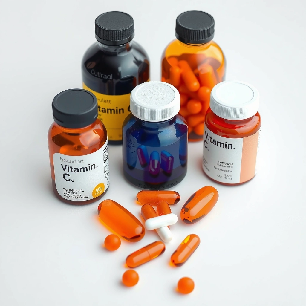 Detailed formulation showing how Vitamin C and Retinol can interact in skincare products.