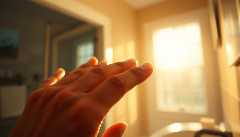 Image illustrating common causes of breaking nails and solutions to improve nail health.