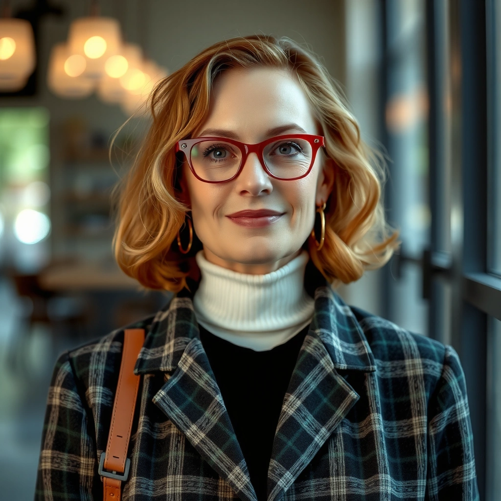 Fashion mistake of choosing clingy knits and scratchy textures that can make you look older.
